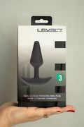 LEVELZ Classic Vibrating Silicone Anal Plug - Small